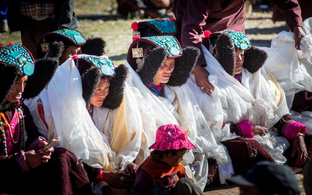 RangdumFestival ladies in traditional attire